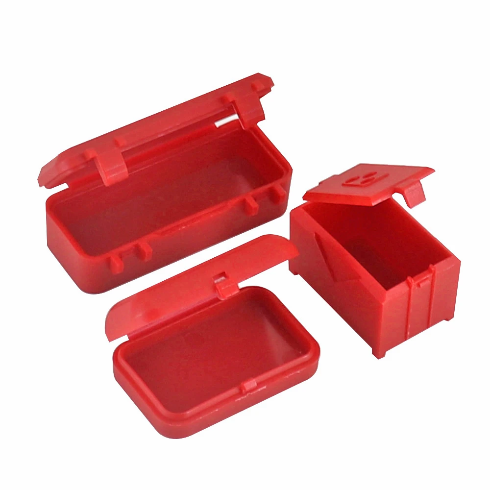 Scale Mini Storage Box Equipment Case Decoration Accessory For 1/18 Traxxas Trx4m 1/24 Rc Crawler Car Axial Scx24 Fcx24