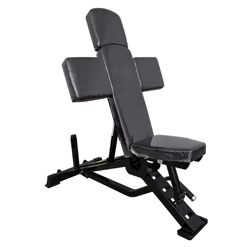 Multi-functional Adjustable Training Bench and Dumbbell Bench, with 9-position Backrest Adjustment for Stability and Safety