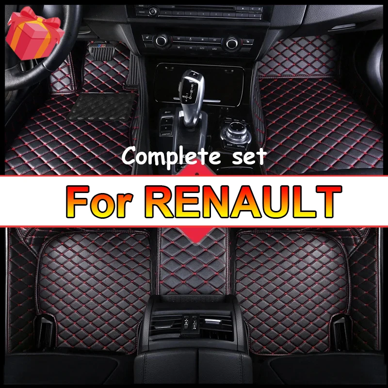 

Car Floor Mats For RENAULT Scenic Koleos Laguna Coupe Megane CC Latitude Logan Sanddero Duster Kadjar Auto Interior Accessories