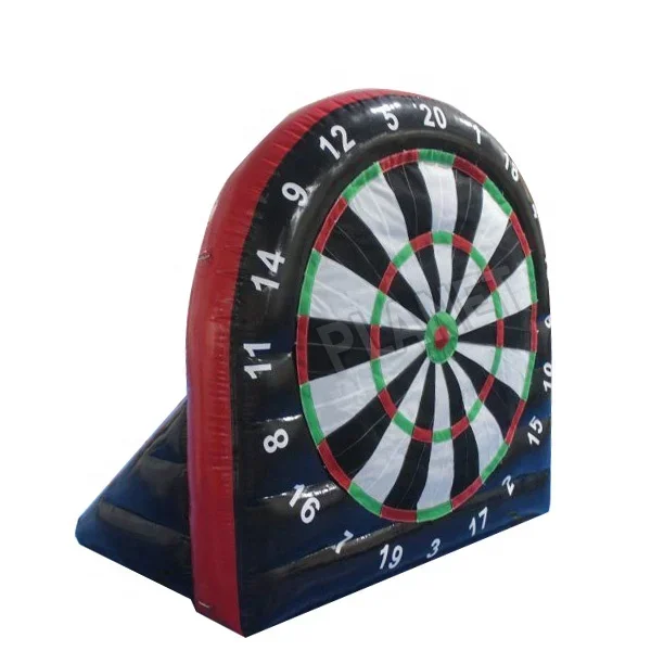 Outdoor Back yard Football Soccer Dart Board Game Giant Inflatable Kick Darts For Fun