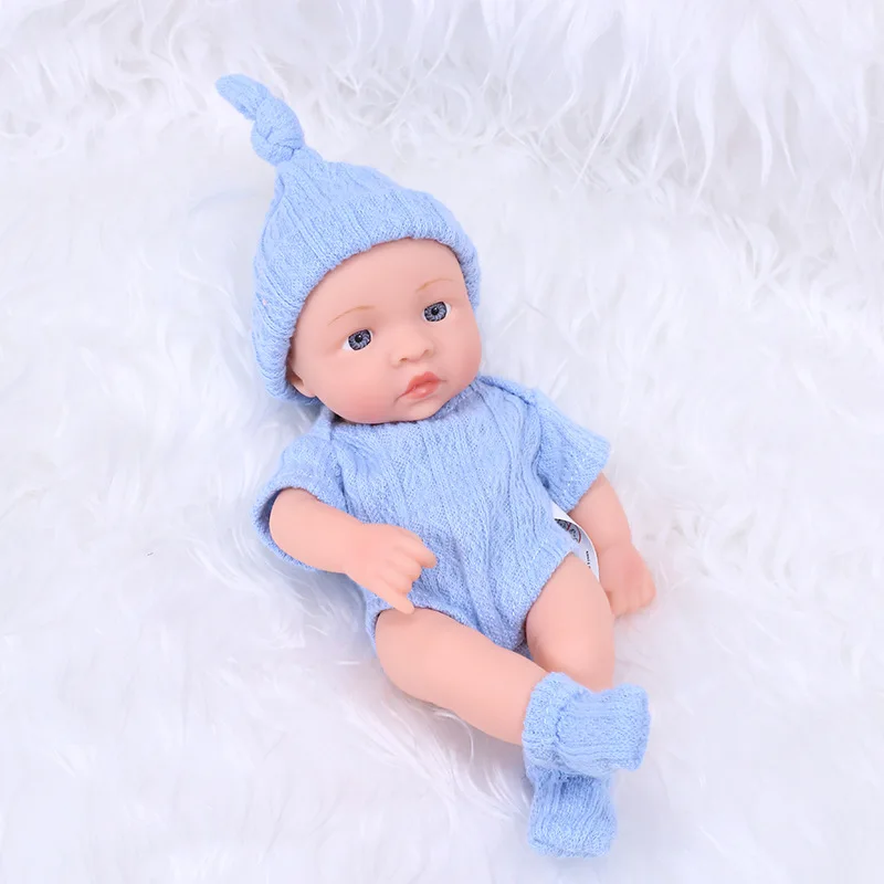 Muñeco de bebé de cuerpo suave con pelele, sombrero y Accesorios lavables, 7,5 pulgadas, 19cm, perfecto para niños pequeños de 18 meses en adelante