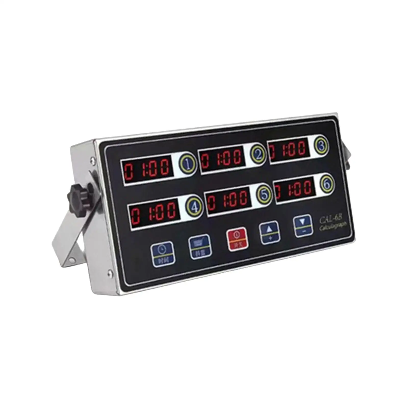 Multi Channel LED Kitchen Timer Programmable Digital Countdown Clock for Commercial Cooking Restaurant Bakery Use
