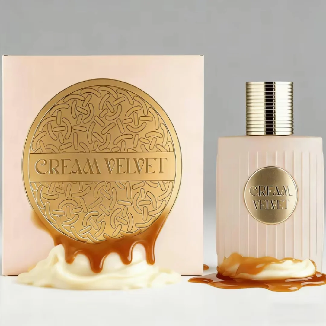 

Cream Velvet Perfume 3.4 OZ EDP Spray - Gourmand Fragrance Creamy Butter Golden Caramel Fresh Heavy Cream Perfume Caffe Latte