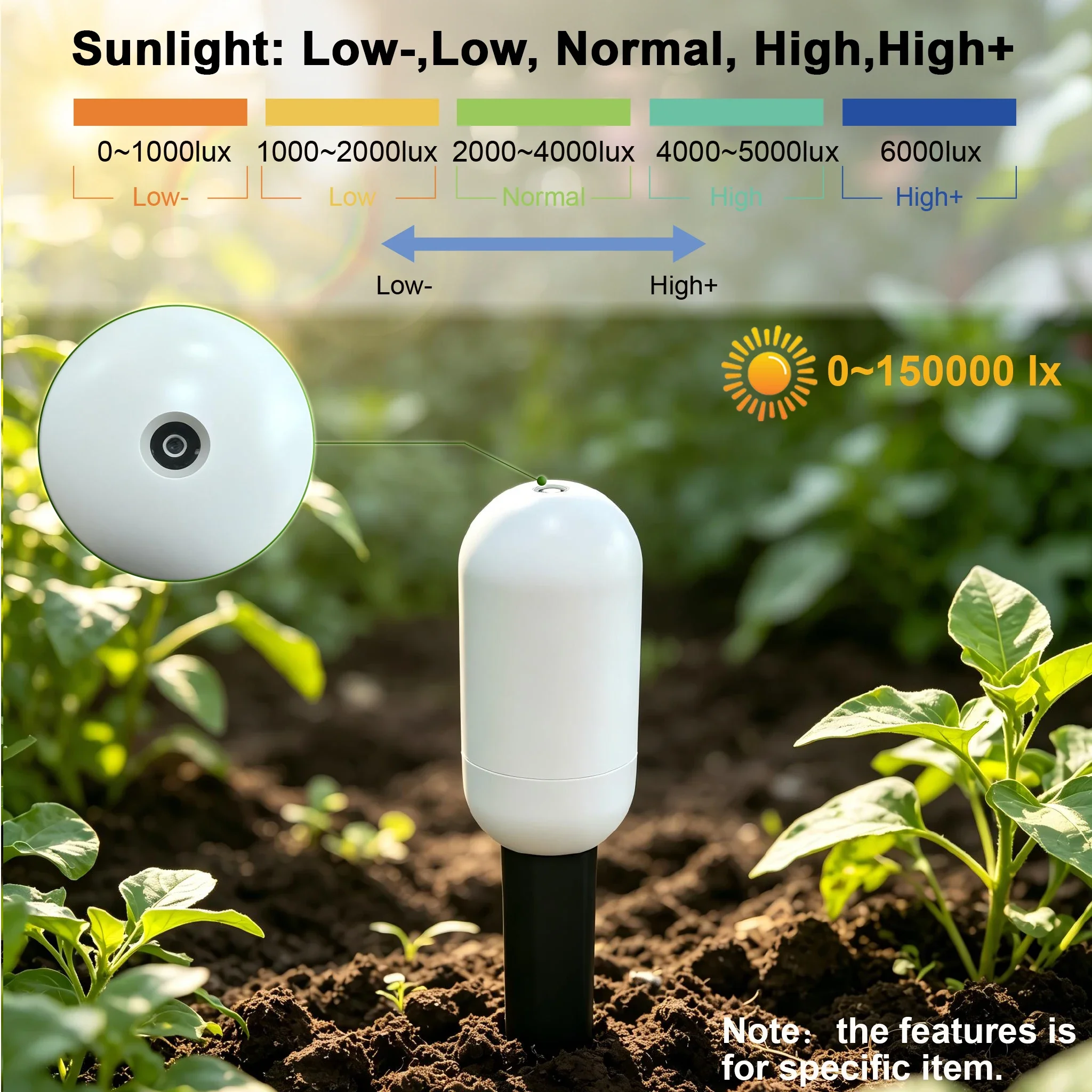Tuya Zigbee Temperature Humidity Moisture Detector Smart Soil Tester Moisture Sensor Phone App RealTime Monitor for Home Garden
