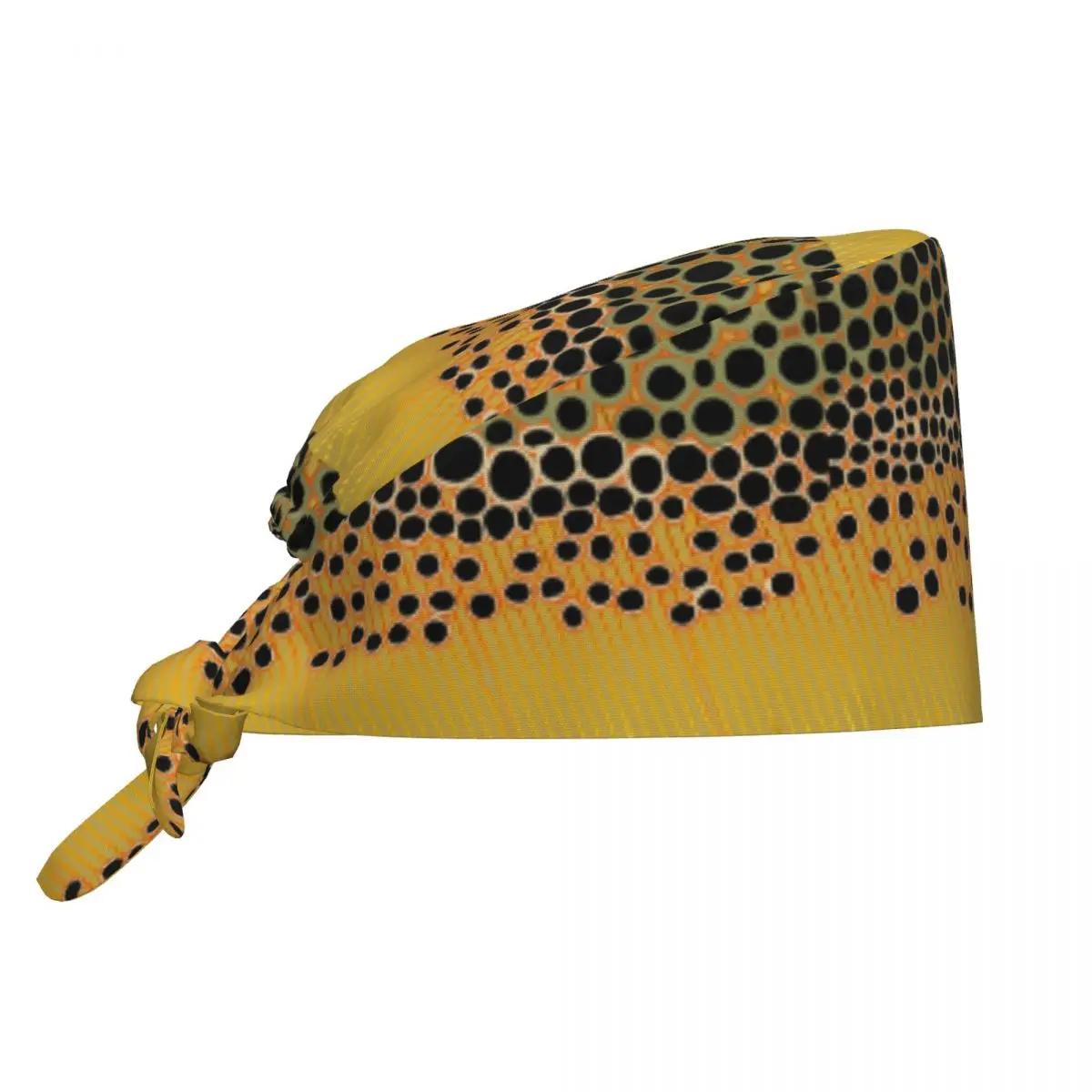 Adjustable Trout Camo Working Hat Men Women Camouflage Scrub Caps Scrub Nursing Doctor Surgeon Cap for Dentist