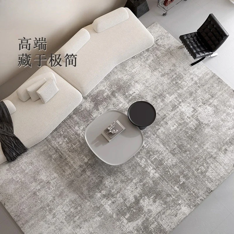 Carpet living room new light luxury antique high-end sofa bedroom bedside floor mat, Italian minimalist