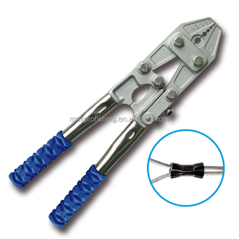 

Stainless Steel Heavy Duty Hand Crimper for Commerical Fishing