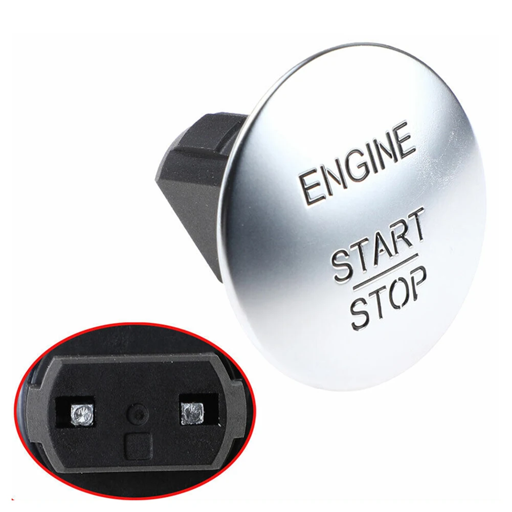 Engine Start Stop Button Car Keyless One-Click Start Stop Push Button Engine Ignition Switch for Mercedes Benz B C E GL ML Class