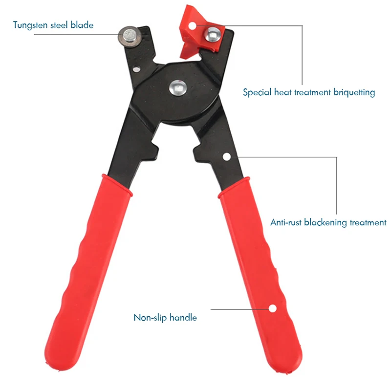 Tile And Glass Cutter For Ceramic, Floor, Mirror, Stained Glass Mosaics Tile Trimming Tool Pliers Tile And Glass Cutter Nippers