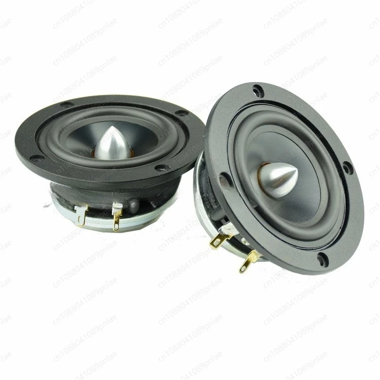 3-inch Aluminum Basin Holder/neodymium Magnet/black Aluminum Film/bullet Decoration/full-range Speaker