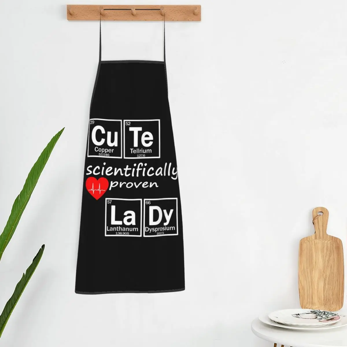 Elements Periodic Table Science Chemistry Chemical Apron Chef Cooking Cuisine Tablier Bib Kitchen Cleaning Pinafore Women Men