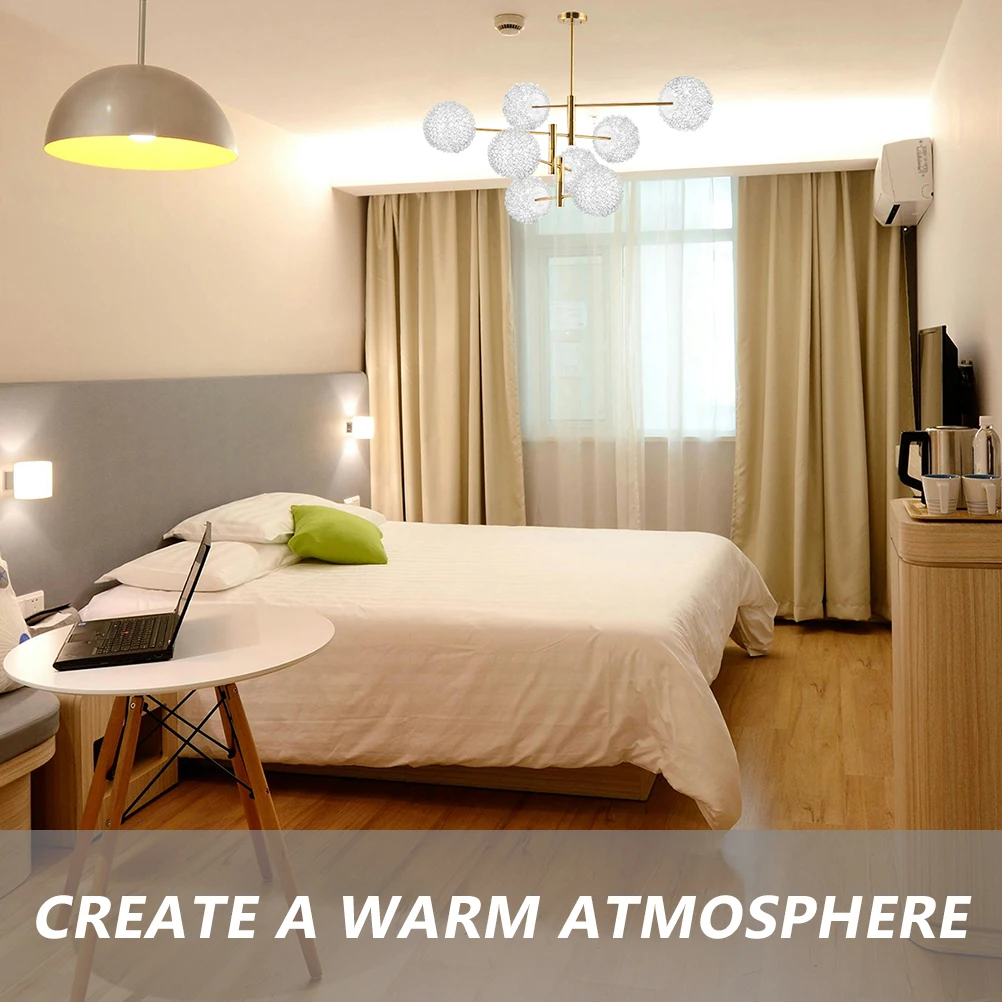 

2Pcs Clear Glass Lampshade Globe Style Replacement for G9 Screw Base Pendant Lights Chandeliers Wall Sconces Ceiling Fixtures