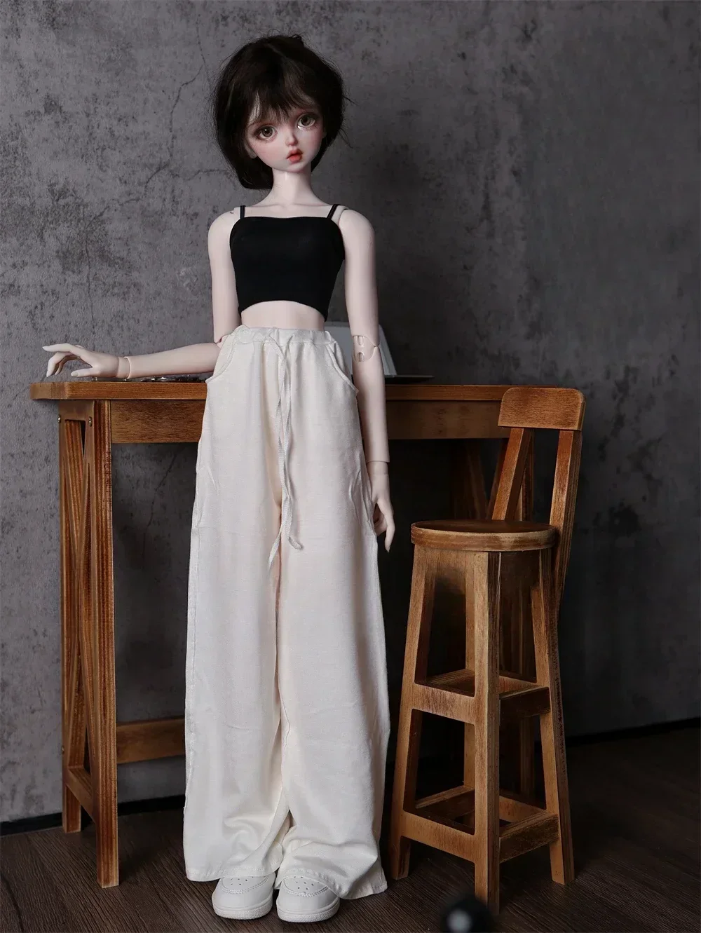 

1/3 1/4 1/5 1/6 кукольные штаны для куклы Bjd, повседневная уличная одежда с эластичной резинкой на талии, 60/45/36/30 см, аксессуары для кукол