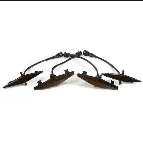 Imagen 2 del producto Luz de rejilla delantera LED ámbar/blanca/roja con Kit de arnés de cableado para Toyota 4runner TRD Pro, rejilla 2014, 2015, 2016, 2017, 2018, 2019