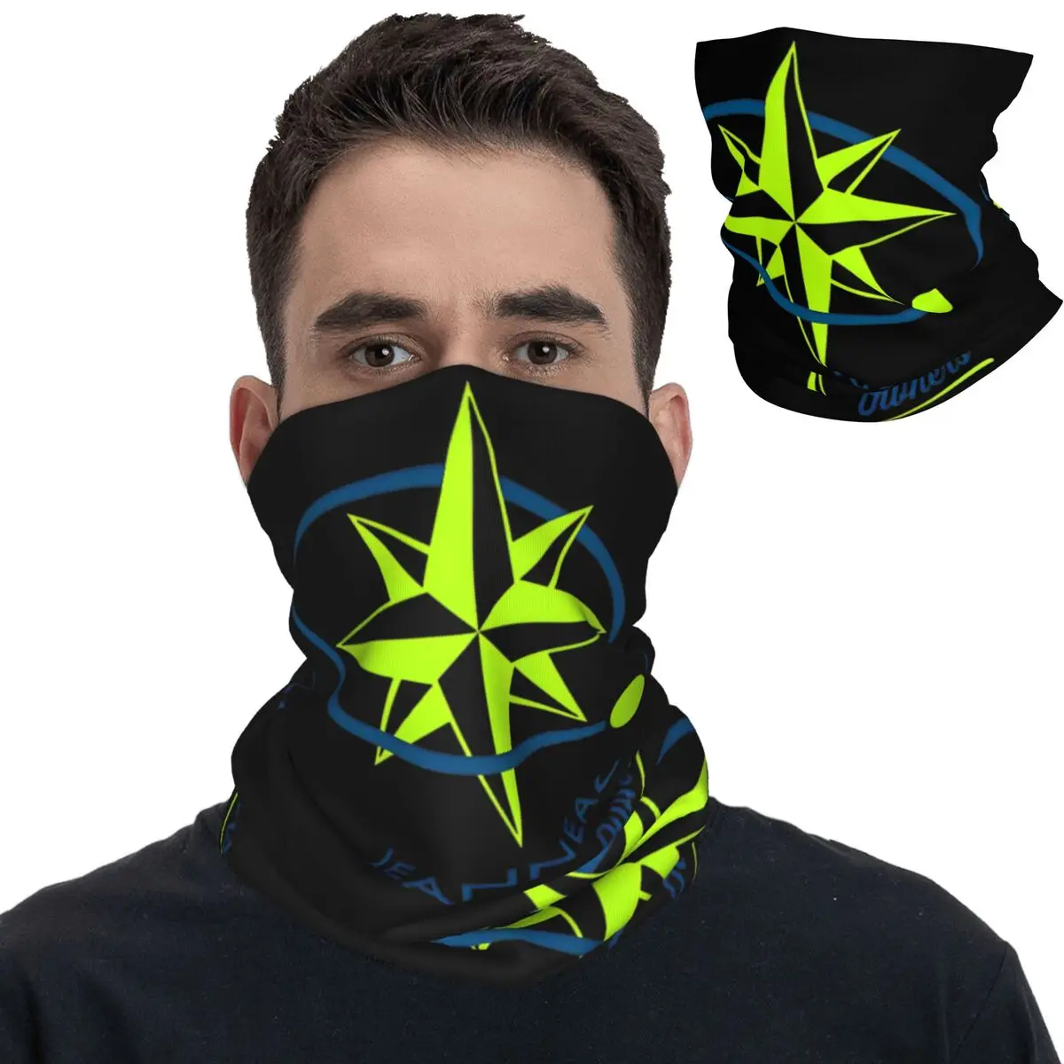 Motorboats Jeanneau Yachts Bandana Neck Gaiter Printed Magic Scarf Warm Face Mask Fishing Unisex Adult Breathable