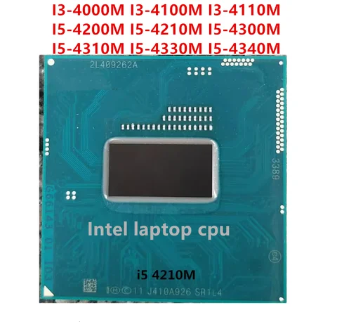 I3-4000M I3-4100M I3-4110M I5-4200M I5-4210M I5-4300M  I5-4310M I5-4330M I5-4340M