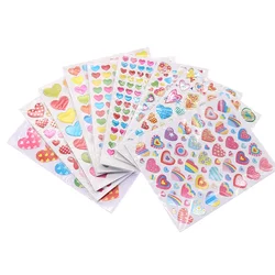 10PCS/ Bag Love Style Children's Reward Sticker Kindergarten Baby Encouragement Reward Sticker Pupils' Praise Sticker