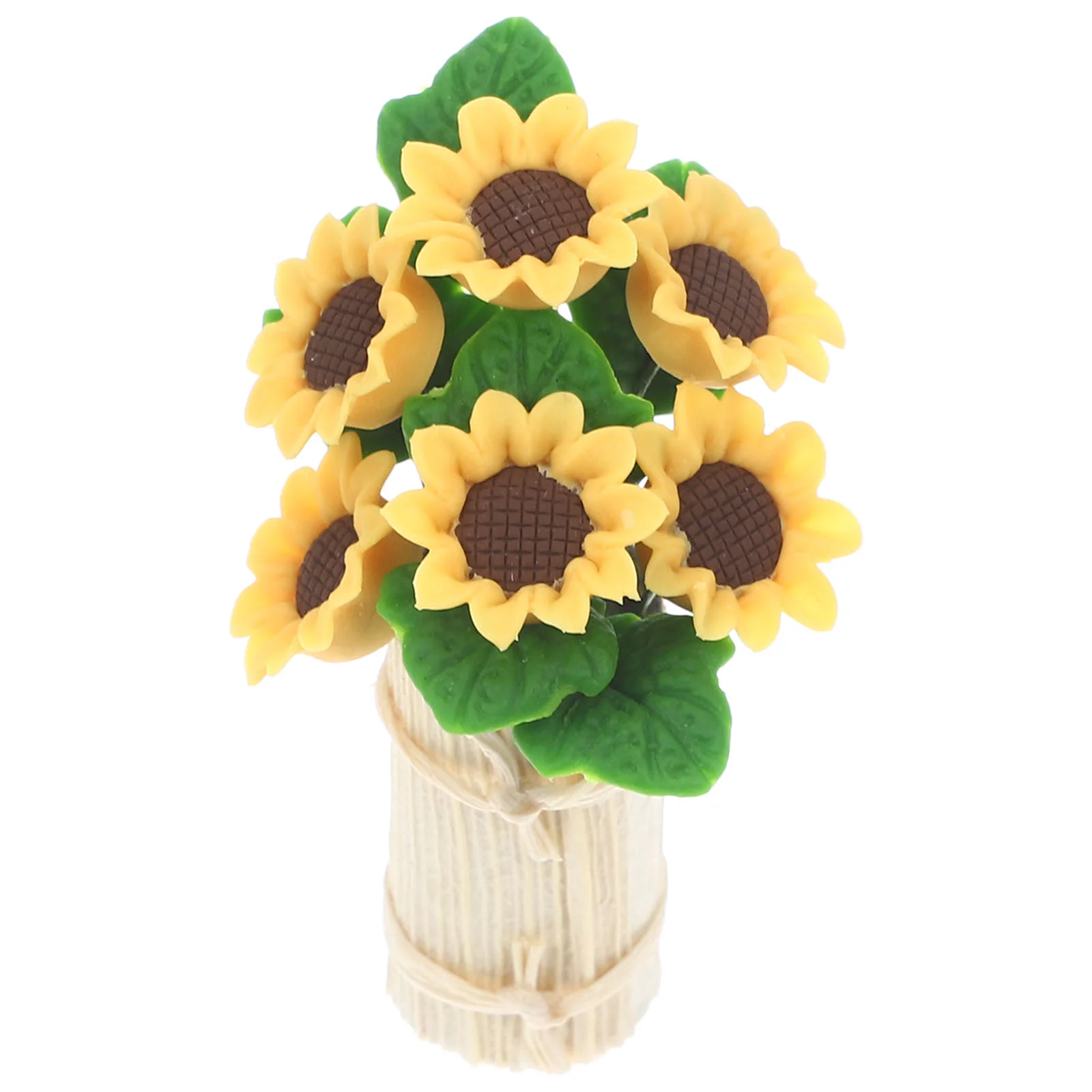 Mini Flower Craft Pot Vase Stuff House Bottle Decoration Miniature Ornament for Model