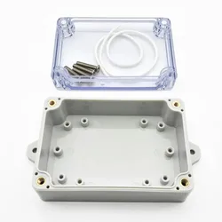 100x68x40 Waterproof Enclosure Plastic Junction Box Electronic Transparent Cover Instrument Housing Case Electrical Project Box