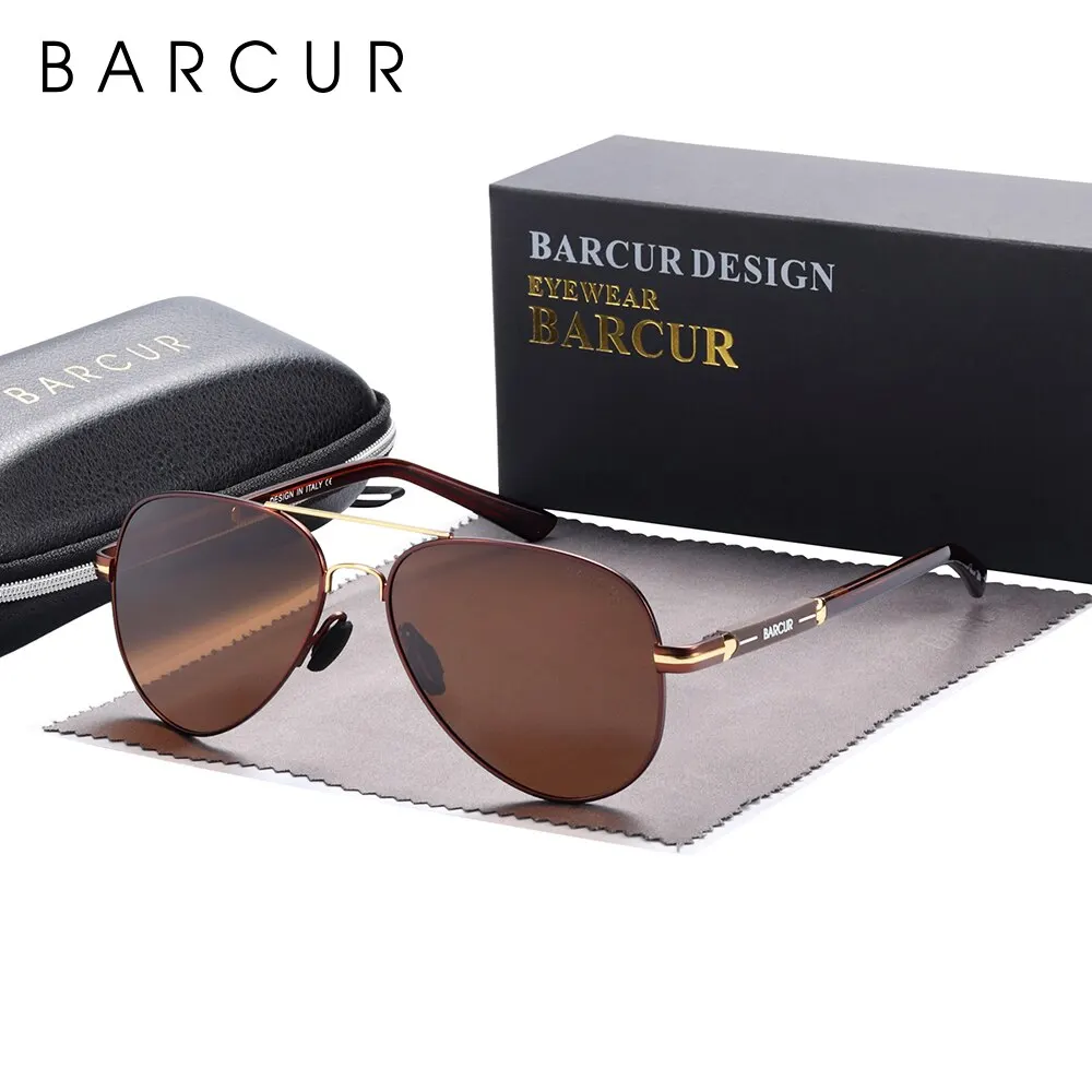 Barcur Pilot Sunglasses 5