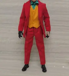 1/6 Scale Soldier Joker Red Suit Model for 12''male