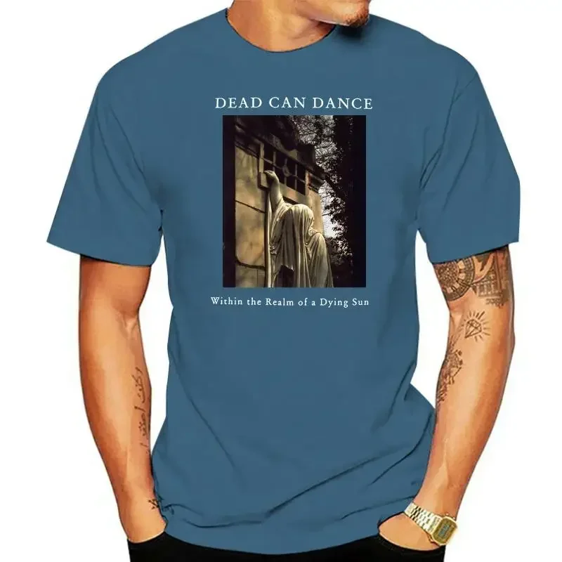 Graphic T Shirts Men Clothing Oversized Dead Can Dance Within The Realm of A Dying Sun Black Basic Models Tee Shirt Summer Funny