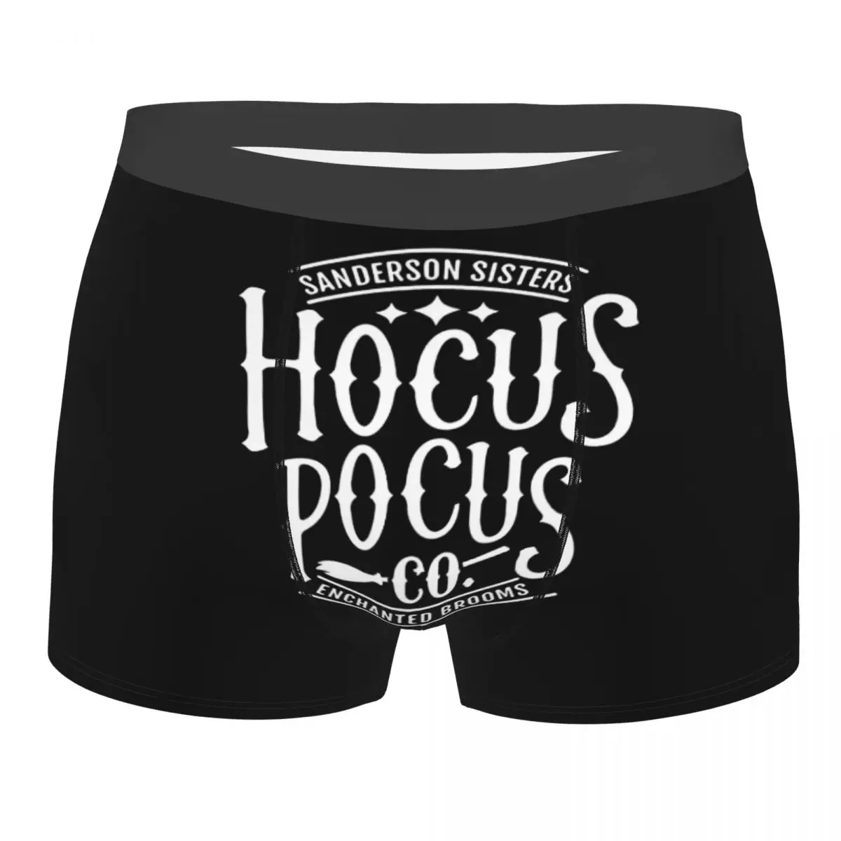 Custom Hocus Pocus Sanderson Sisters Boxers Shorts Panties Men's Underpants Breathable Halloween Witch Film Briefs Underwear