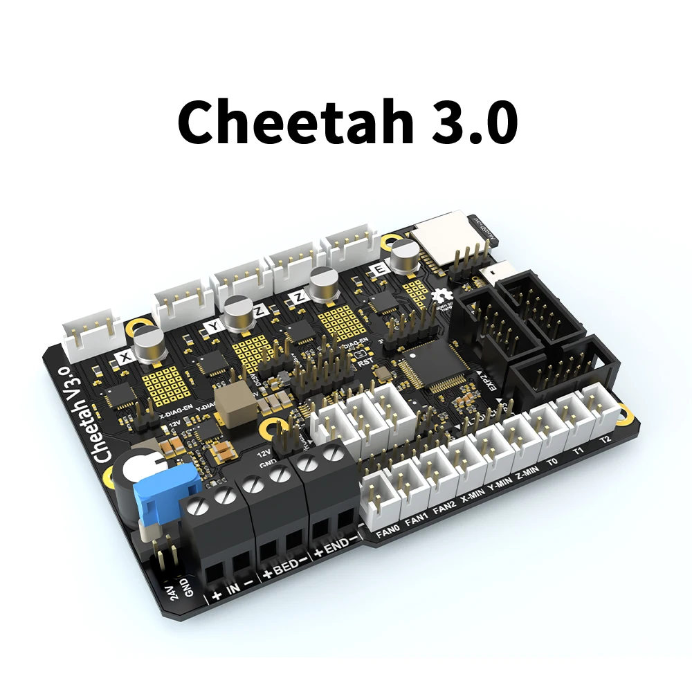 

Cheetah V3.0 32bit Marlin 2.0/Klipper Module TMC2209 Silent Control Board For Voron V0 CR10 Ender-3 Ender 3 Pro Ender 5 TINY-M