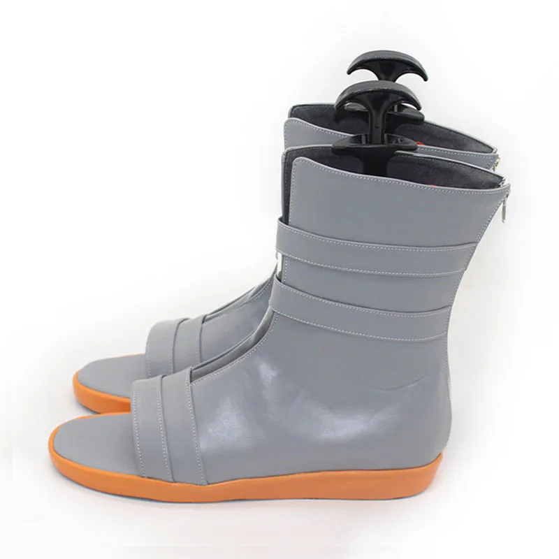 Buty do cosplayu Gachiakuta August, botki anime, płaskie buty ze skóry PU, rekwizyty na Halloween, karnawał, buty do kostiumu dla kobiet i mężczyzn