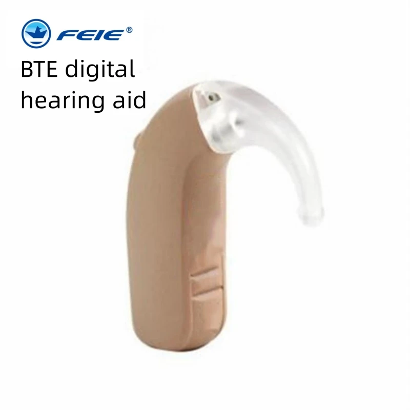 S-12SP Digital Mini Lotus Hearing Aid Adjustable Tone Sound Amplifier For Deafness Moderate Hearing Loss Ear Care