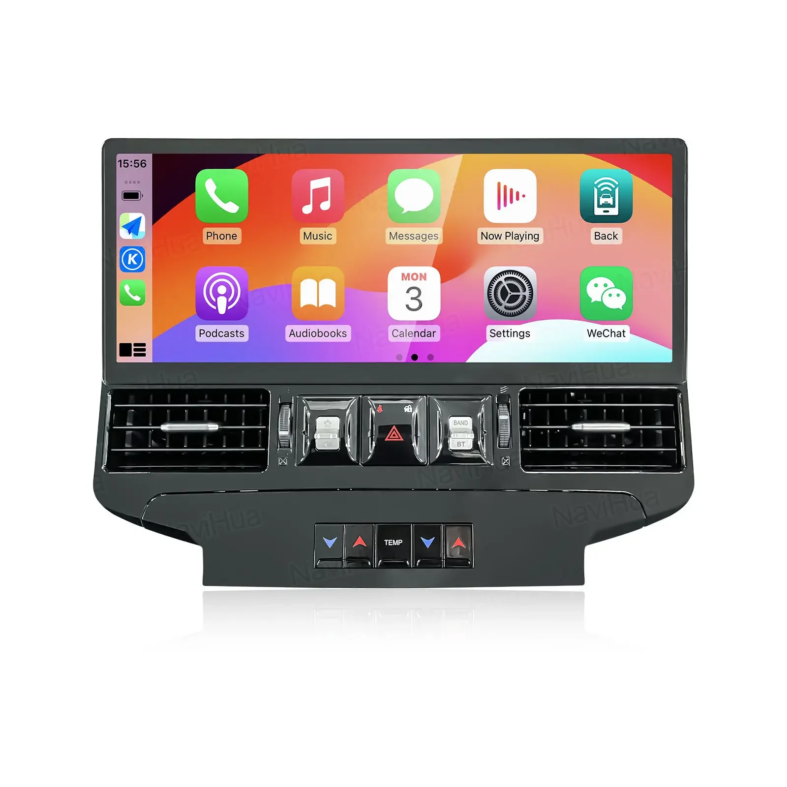 

Navihua 17inch Android Touch Screen Upgrade Car Radio GPS Head Unit Monitor Carplay for Toyota Land Cruiser LC200 2008-2015