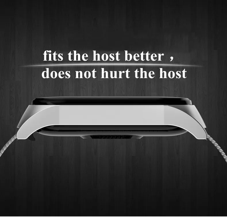 Металлический браслет для Xiaomi Mi Band 7 3 4 5 6, Безвинтовой ремешок из нержавеющей стали для Mi Band 7 6 4 3 5