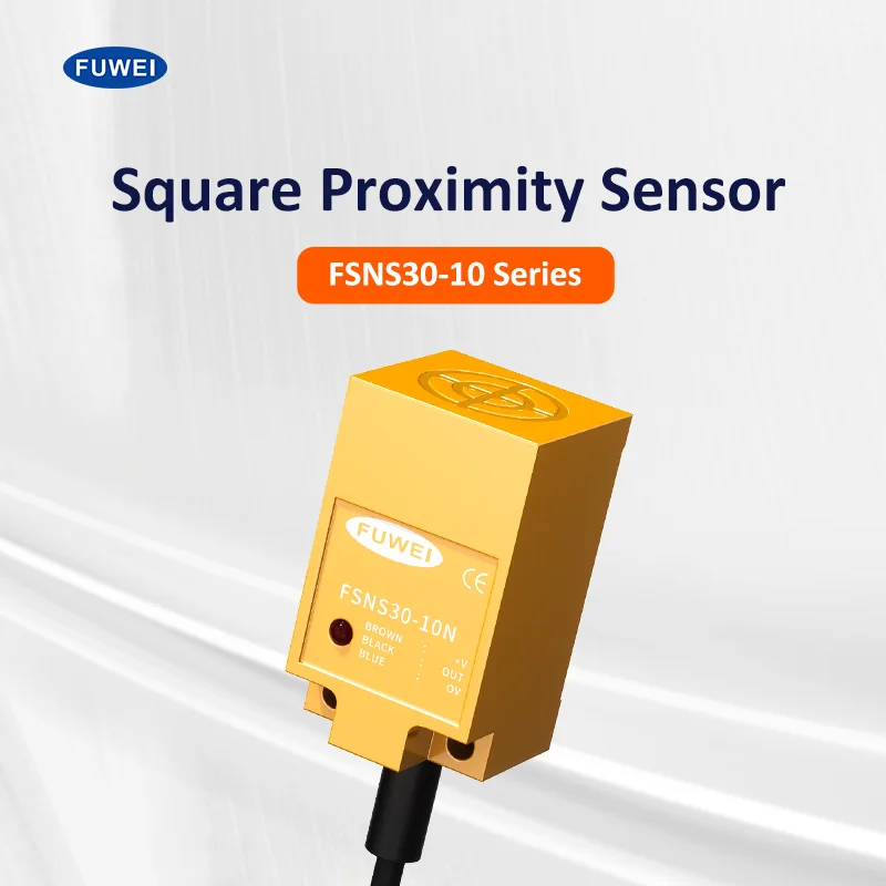 FSNS30-10N Square Shape Inductive Proximity Switch Series limit Three Wire Metal Induction Waterproof Oil Resistant Sensor
