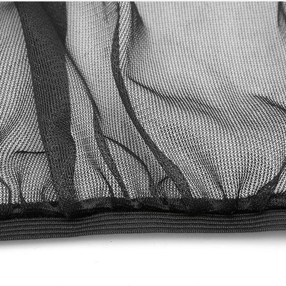 

2Pcs Vehicle Sunshade Anti-Mosquito Nylon Mesh Curtains Breathable Sun Glare Heat Blocker Easy Install Car Window Shades