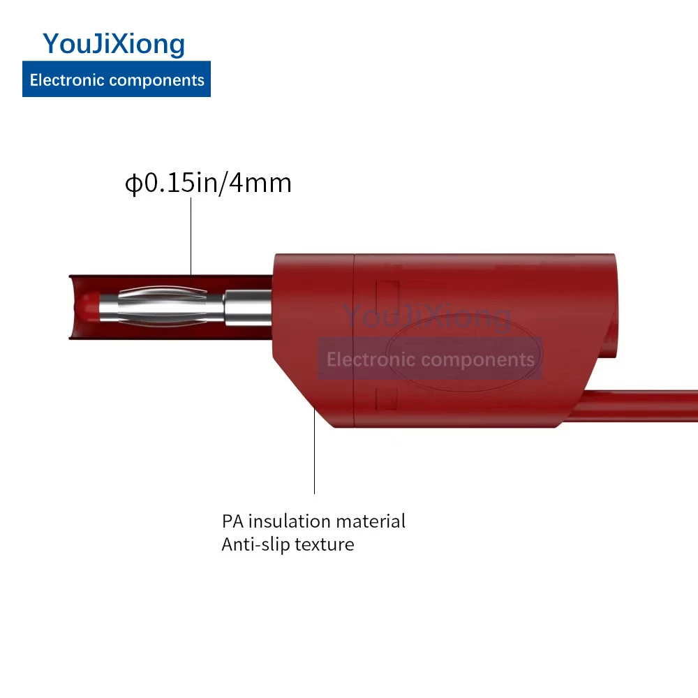 10A/20A 4mm Banana Plug High Voltage Safety Sheath Test Wire, Connection Wire