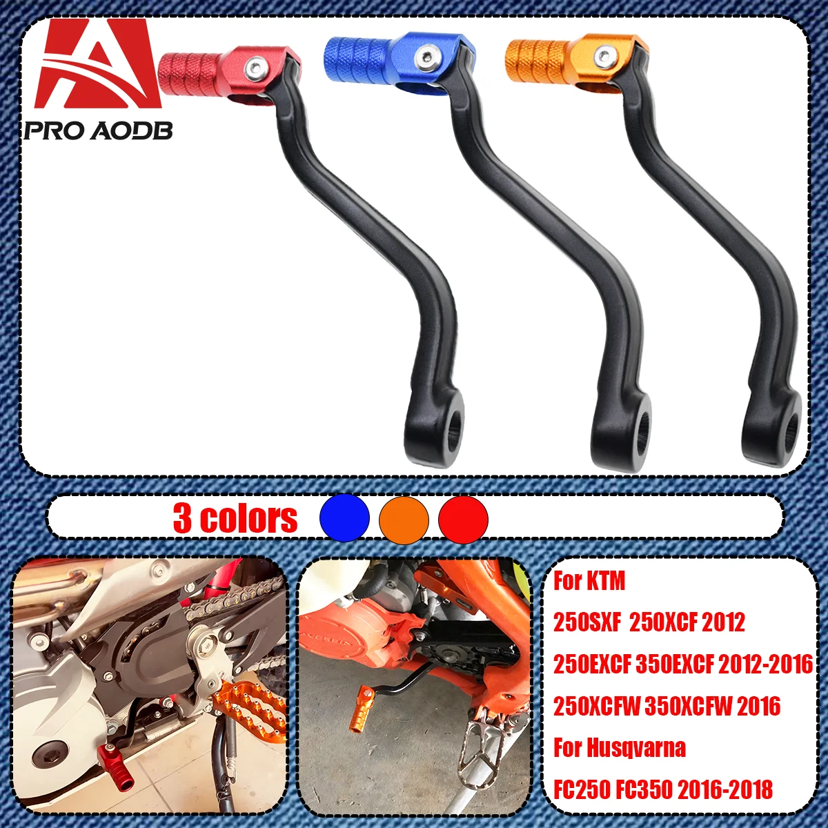 

Motorcycle Forged Gear Shift Lever Pedal For KTM SX SX-F EXC EXC-F XC XC-W XCF XCFW 125 150 250 300 350 450 505 Husqvarna TE FE