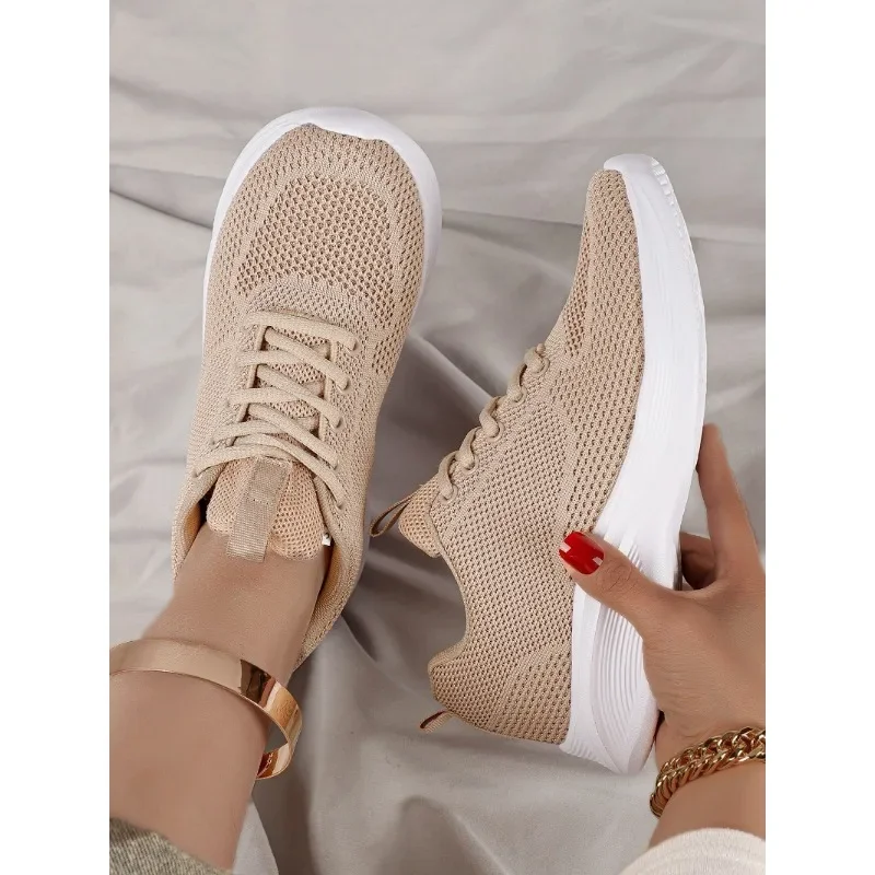 Sneakers for Women Fashion Tennis Female Khaki New Sport Shoes for Gym Flat Sole Ladies Sneaker Big Size 42 tenis mujer