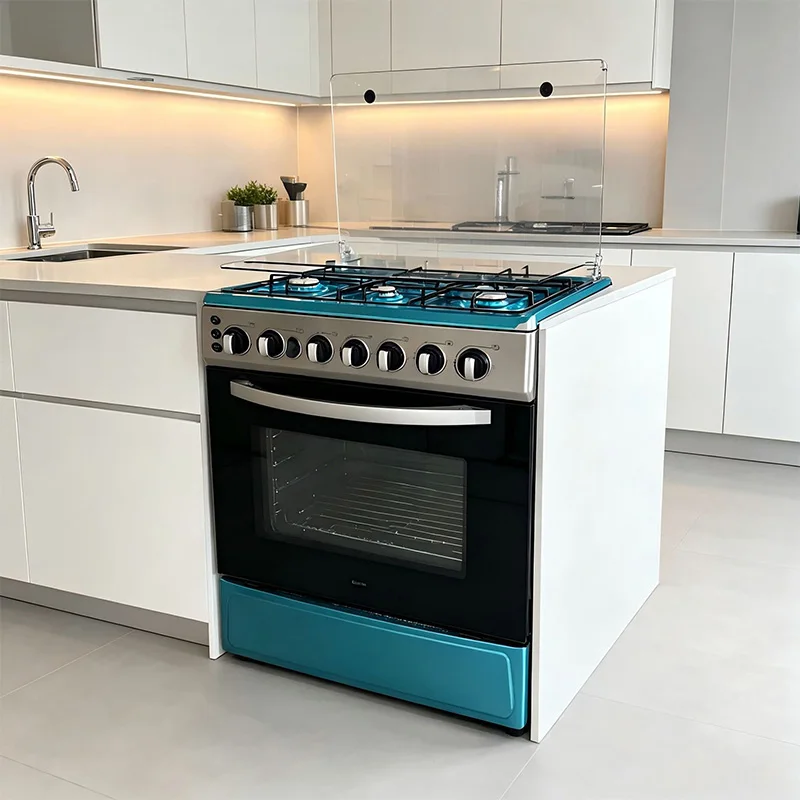 Commercial 6-Burner Gas Stove and Oven Combo—Equipment for Western-Style Restaurants and Hotel Kitchens(Customized)