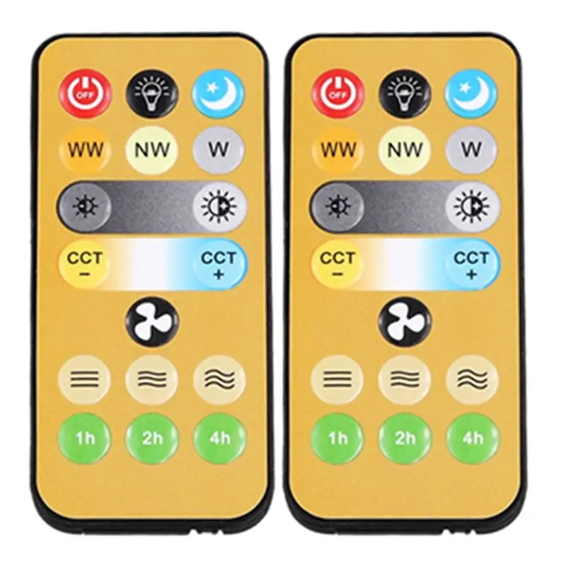 Wireless Switches For E27 Ceiling Fan Light 3-Speed Timing Remote Control 1-4H Timing Remote Control