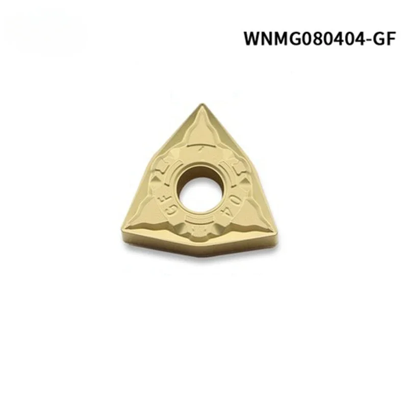 WNMG0804 insert suitable for Mixing material, forging material, 45# steel and other steel parts,is used with turning tool lever