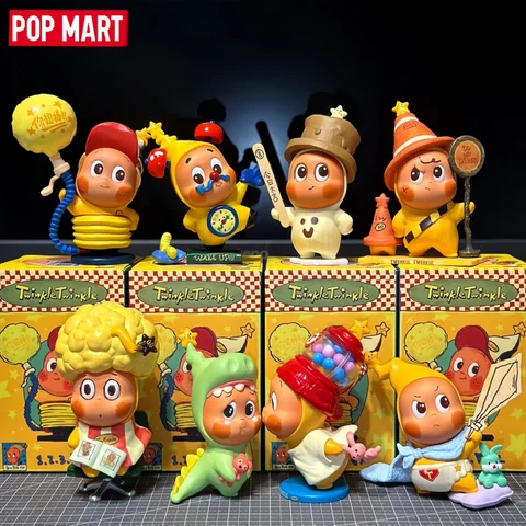 POP MART Original 123 Twinkle Series Blind Box Toys Mystery Box Guess Bag Doll Cute Anime Figure Desktop Ornaments Gifts