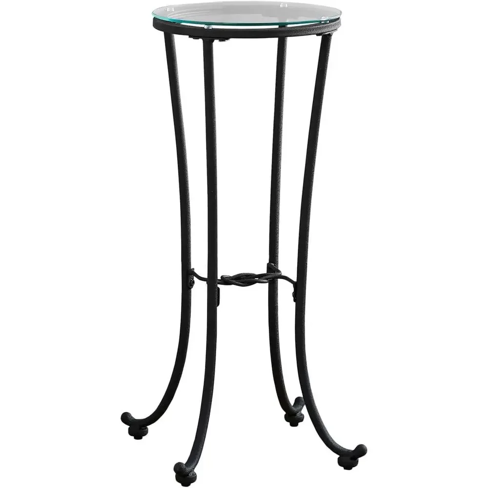

Accent Table, Side, End, Plant Stand, Round, Living Room, Bedroom, Contemporary, ern