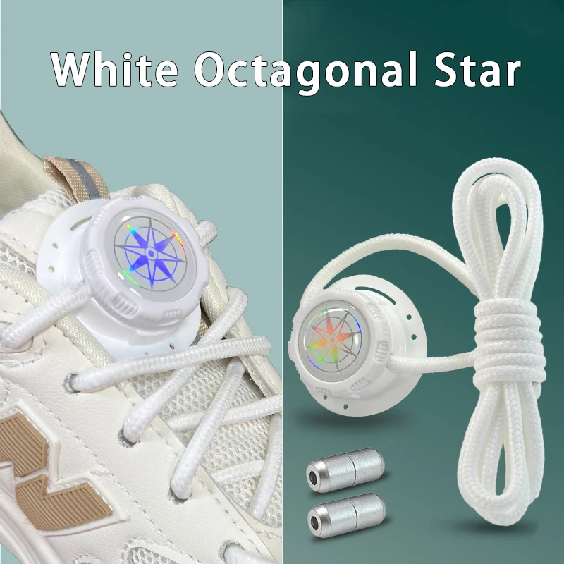 Schlaufenschnürsenkel, dicke Schnürsenkel für Sneaker, ohne Schnürsenkel, verbesserte Version, einfache Installation, automatische Schnürsysteme, Schuhzubehör. – Detail 6