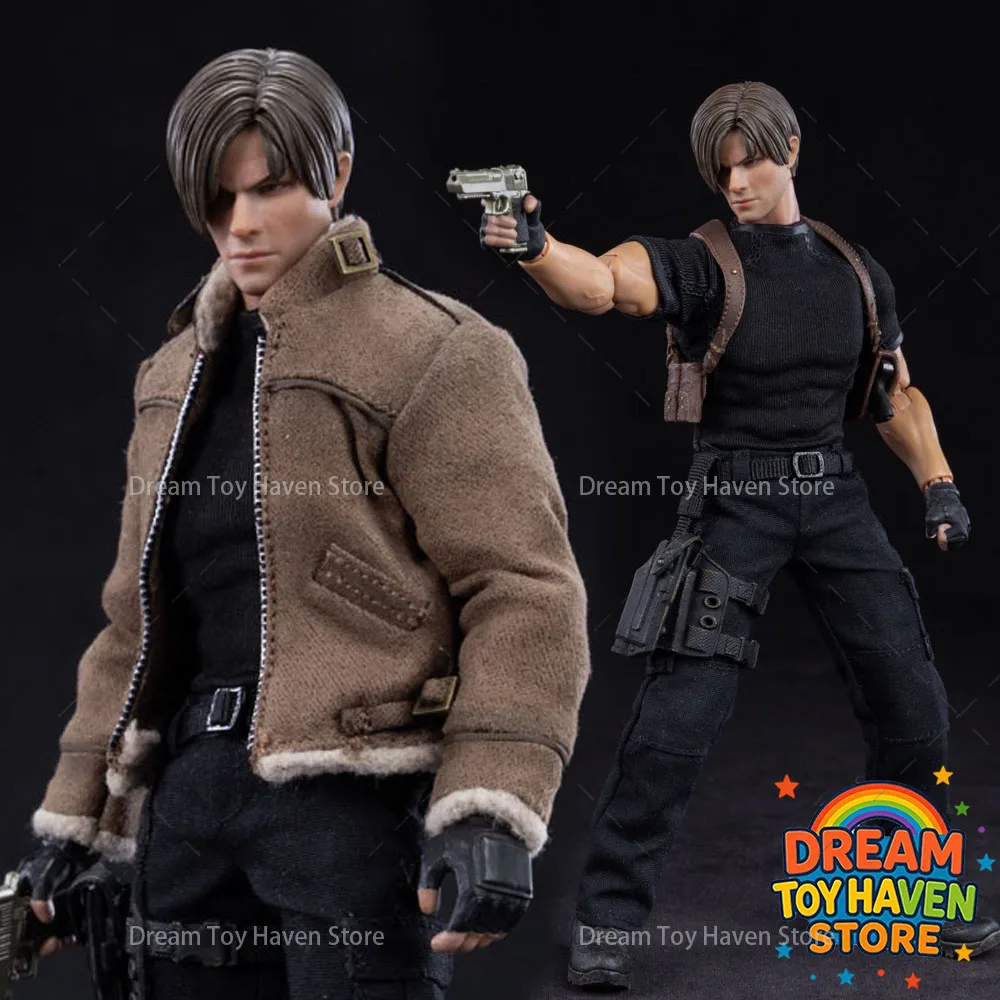 

1/12 Scale Male Soldier Leon Special Agent Police Super Flexible Joint Body Model 6Inch Action Figure Collectible