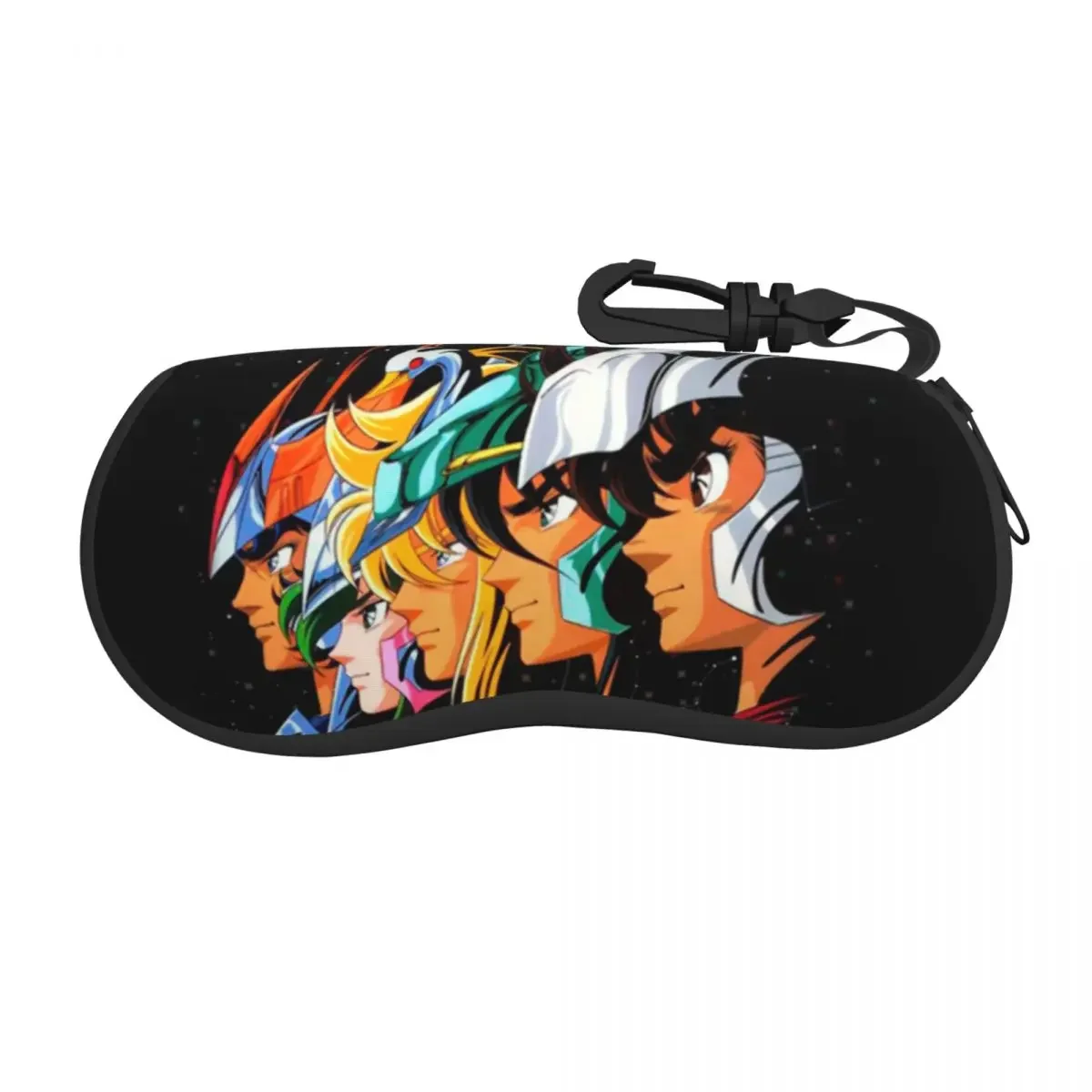 Knights Of The Zodiac Eyeglass Glasses Case Women Men Soft Saint Seiya Manga Sunglasses Protective Bag