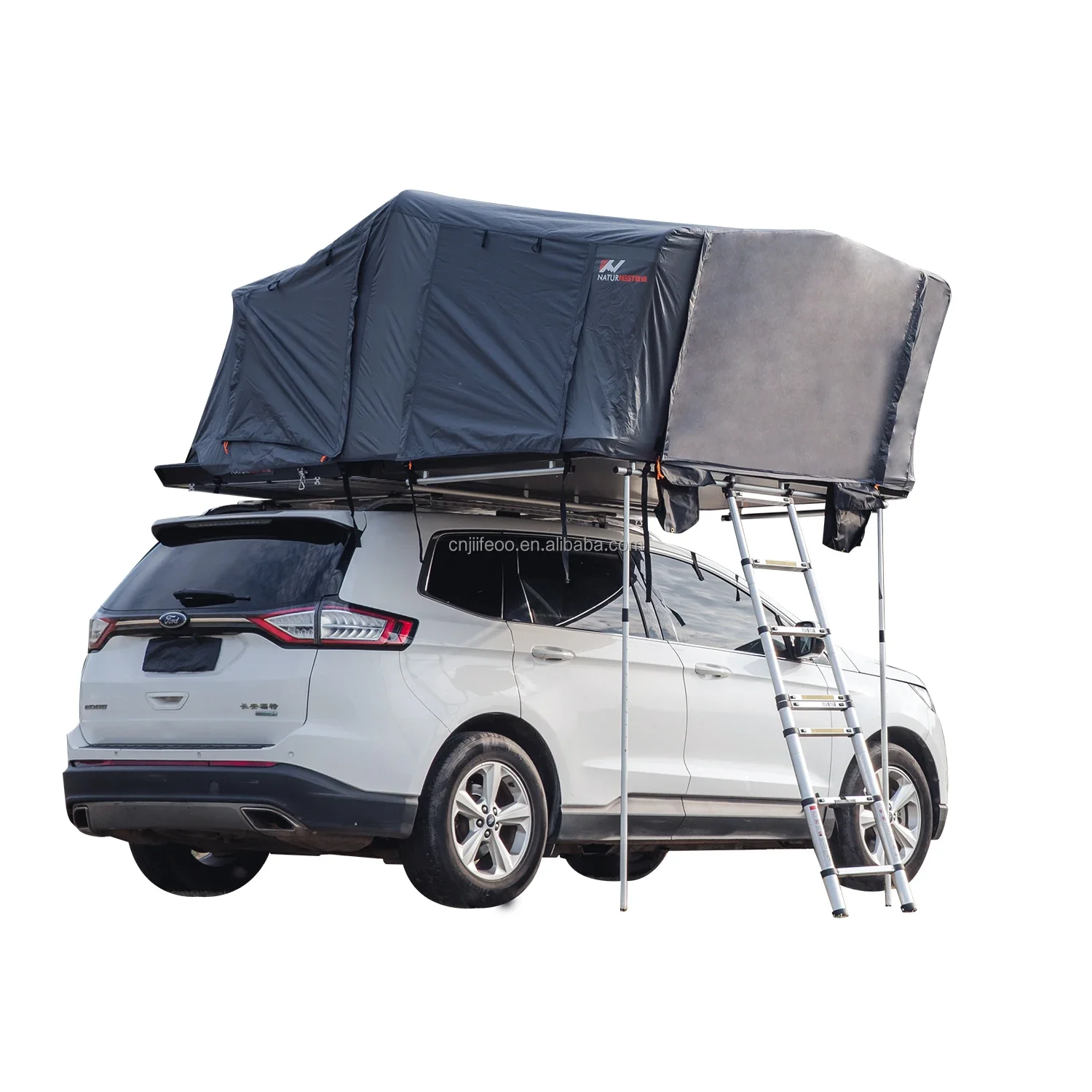 Wholesale Custom Roof Tents Outdoor Camping Vehicular Roof Hard Shelled Tents Waterproof Premium Roof Tents