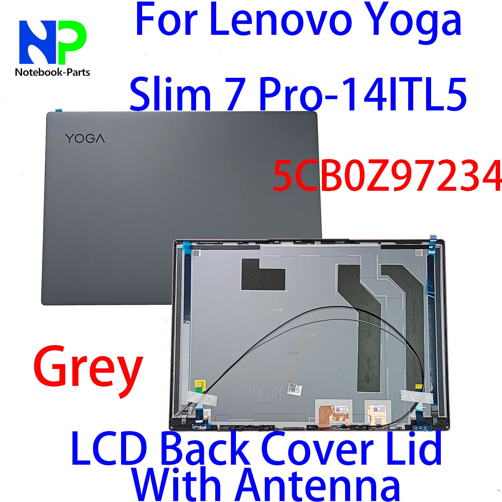 New Rear Case For Lenovo Yoga Slim 7 Pro-14ITL5 14ARH5 14ACH5 14