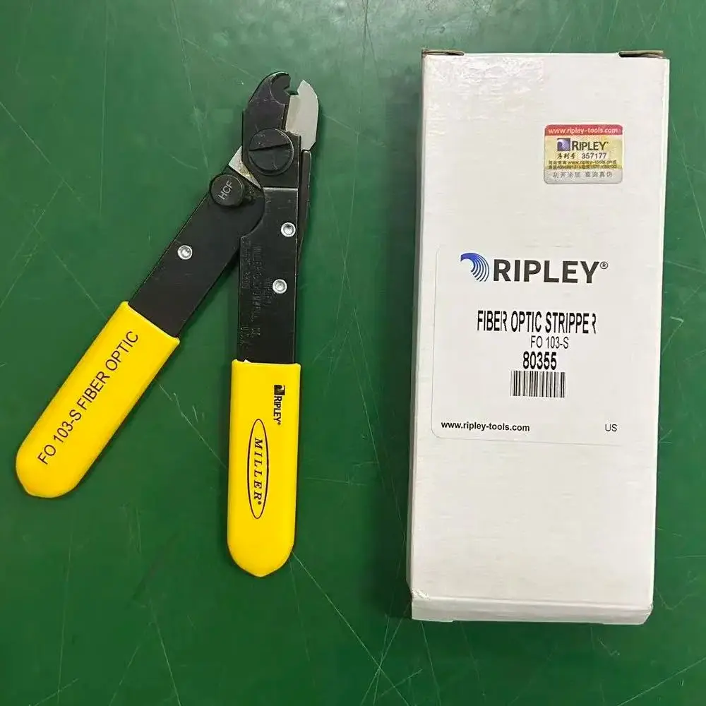 الأصلي ميلر FO103-S ثقب واحد الألياف البصرية المتعرية ميلر المشبك الألياف تجريد كماشة FO103-S ميلر متجرد الأسلاك #1
