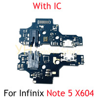 For Infinix Note 3 4 5 Pro X551 X571 X572 X600 X601 X604 USB Charging Board Dock Port Flex Cable Repair Parts