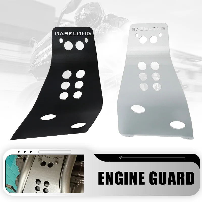 

2026 For HONDA CRF300L 2021 2022 2023 2024 2025 Motorcycle Accessories Skid Plate Bash Frame Guard Under Engine Protection Cover